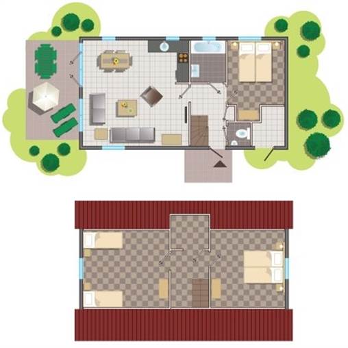 Comfort cottage SR390 at Parc Sandur